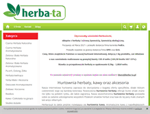 Tablet Screenshot of herba-ta.pl